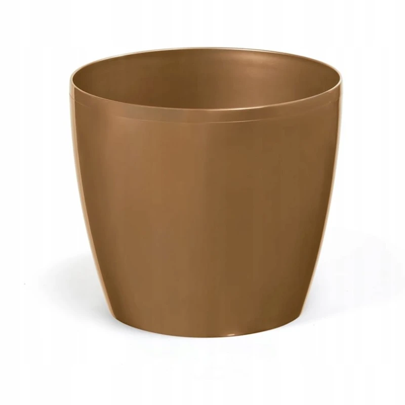 Горшок Lamela Magnolia 36x31.6 см, пластик, золотистый
