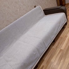 Örtük MiraNova FS-148, kətan, boz, 175x240 sm