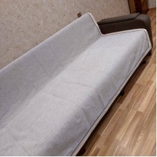 Örtük MiraNova FS-148, kətan, boz, 175x240 sm