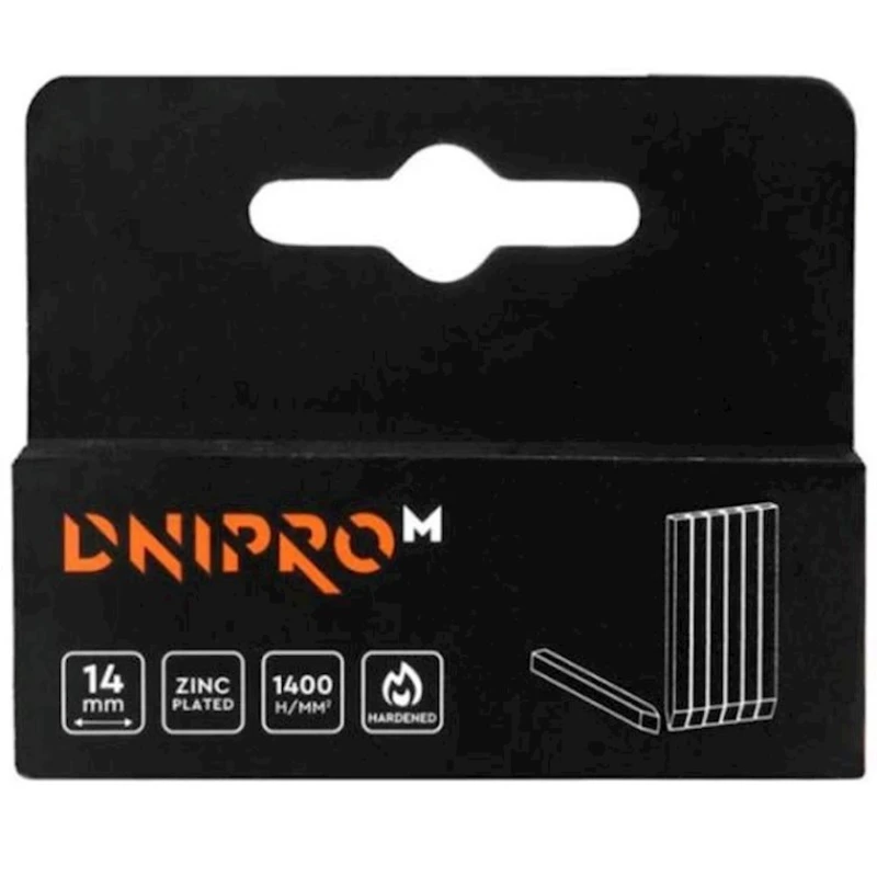 Гвозди для монтажного пистолета Dnipro-M, 14 мм Гвозди для монтажного пистолета Dnipro-M, 14 мм
