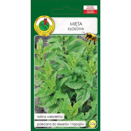 Семена пряных и зеленых трав PNOS Мята Klosowa, 0.2 г Семена пряных и зеленых трав PNOS Мята Klosowa, 0.2 г
