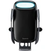 Автомобильный держатель для телефона с беспроводной зарядкой Baseus Aurora Electric Holder, Черный Автомобильный держатель для телефона с беспроводной зарядкой Baseus Aurora Electric Holder, Черный