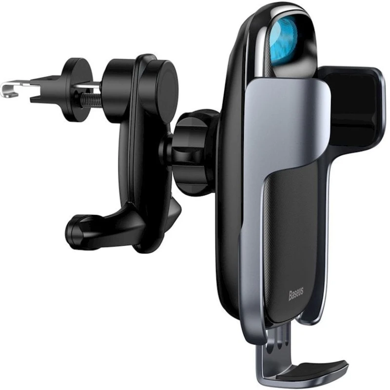 Автомобильный держатель для телефона с беспроводной зарядкой Baseus Aurora Electric Holder, Черный Автомобильный держатель для телефона с беспроводной зарядкой Baseus Aurora Electric Holder, Черный