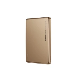 Xarici akkumulyator Recci RPB-W20 5000mAh Gold