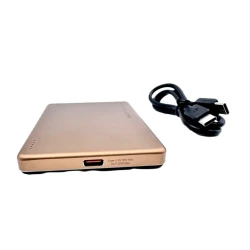 Xarici akkumulyator Recci RPB-W20 5000mAh Gold