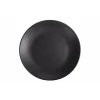 Тарелка Porland Seasons, фарфор, черная, 30 см
