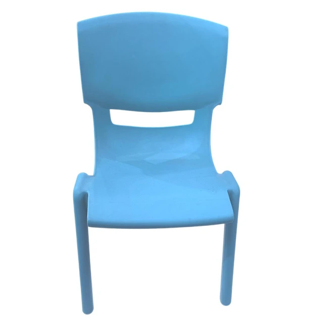 Стул, садовый и домашний, пластиковый, детский, синий
