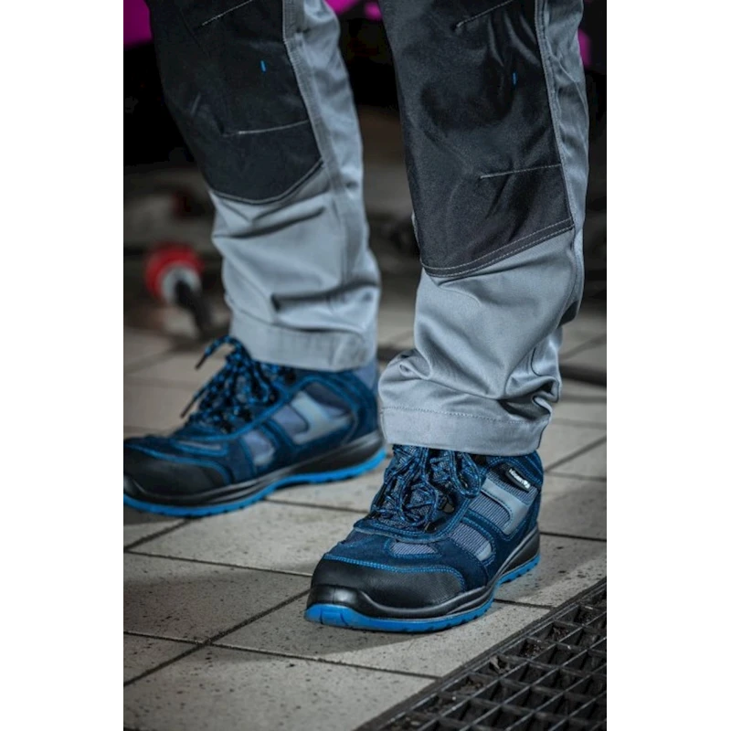 Полуботинки мужские Högert 79496862, синий, текстиль, размер 44