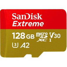 Yaddaş kartı Sandisk 128GB Extreme microSDXC UHS-I (SDSQXA1-128G-GN6MA)