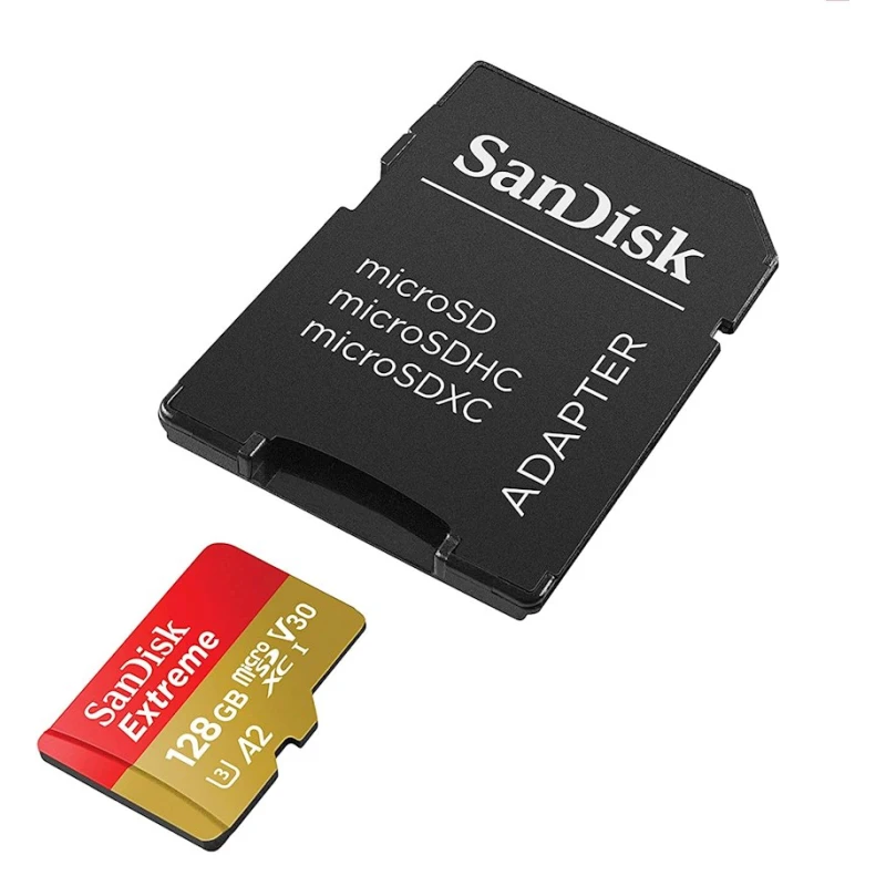 Карта памяти Sandisk 128GB Extreme microSDXC UHS-I (SDSQXA1-128G-GN6MA) Карта памяти Sandisk 128GB Extreme microSDXC UHS-I (SDSQXA1-128G-GN6MA)