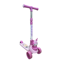 Uşaqlar üçün samokat 6337, çəhrayı