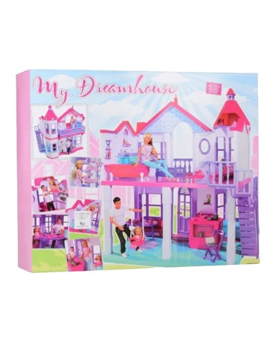 Kukla evi My Dreamhouse 76x83x52 sm