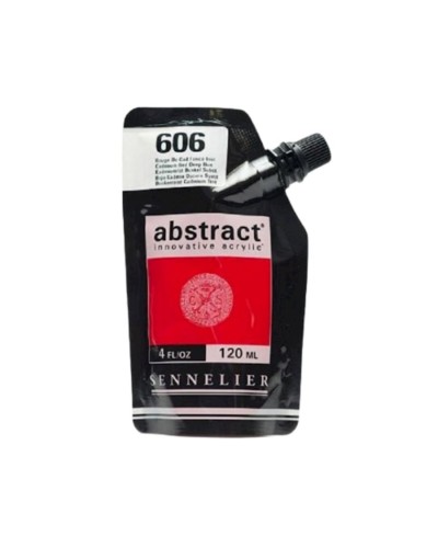 Akril boya Sennelier Abstract 606 Cadmium Red Deep Hue, 120 ml