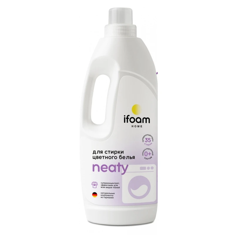 Гель для стирки цветного белья ifoam Home Neaty, 1 л Гель для стирки цветного белья ifoam Home Neaty, 1 л