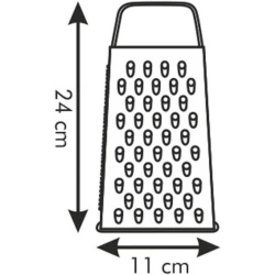 Терка Tescoma Handy, нержавеющая сталь, серебристая, 24х11 см