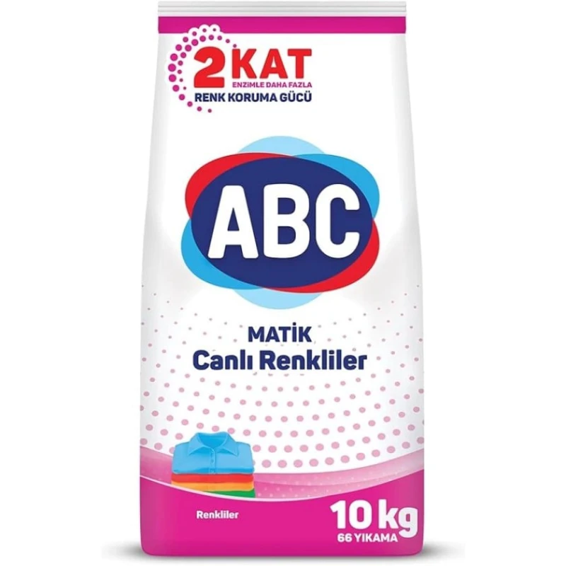 Yuyucu toz ABC Matik Color, 10 kq