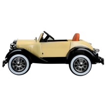 Uşaq elektrik avtomobili Retro Ride Bej