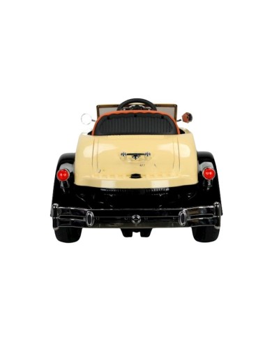 Uşaq elektrik avtomobili Retro Ride Bej