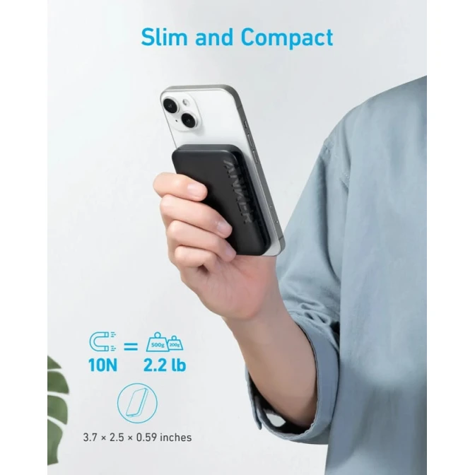 Внешний аккумулятор Anker 321 Black (A1616H11) Внешний аккумулятор Anker 321 Black (A1616H11)