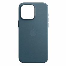 Çexol Apple FineWoven Case with MagSafe - Pacific Blue Model A3135 iPhone 15 Pro Max üçün (MT4Y3ZM/A)