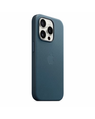 Çexol Apple FineWoven Case with MagSafe - Pacific Blue Model A3135 iPhone 15 Pro Max üçün (MT4Y3ZM/A)