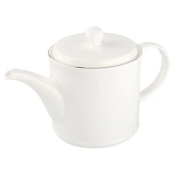 Заварной чайник Gipfel Platinum 51540, 1000 мл, фарфор, белый