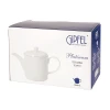 Заварной чайник Gipfel Platinum 51540, 1000 мл, фарфор, белый
