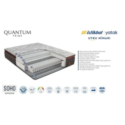 Матрас Istikbal Quantum Prime, 120 x 200 x 36 см, белый