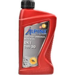 Моторное масло Alpine DX1 5W-30 синтетическое, 1 л Моторное масло Alpine DX1 5W-30 синтетическое, 1 л