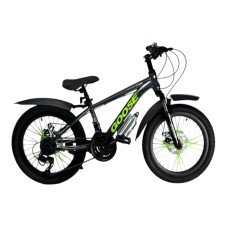 Uşaq velosipedi smr469, qara/yaşıl