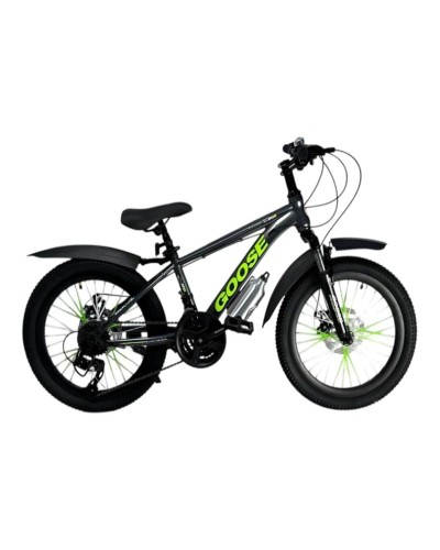 Uşaq velosipedi smr469, qara/yaşıl