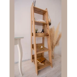 Стеллаж 3563_StellajLesenkaVotan, 150х40х50 см, ЛДСП, коричневый