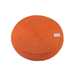 Süfrə xalçası Hom-me dairə, 38 sm, polyester, Narıncı