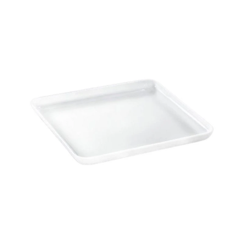 Блюдо сервировочное Wilmax WL-992677/A, квадрат, 13x13 см, фарфор, белый