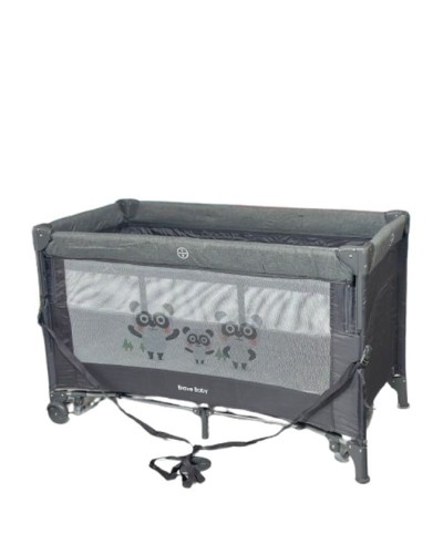Manej-çarpayı Brave Baby 802_001, boz