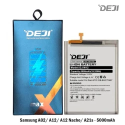 Аккумулятор Deji DJ M12 для Samsung Galaxy A02/A12/A12 Nacho/A21s, 5000 mAh (DJIEBBA217ABY)