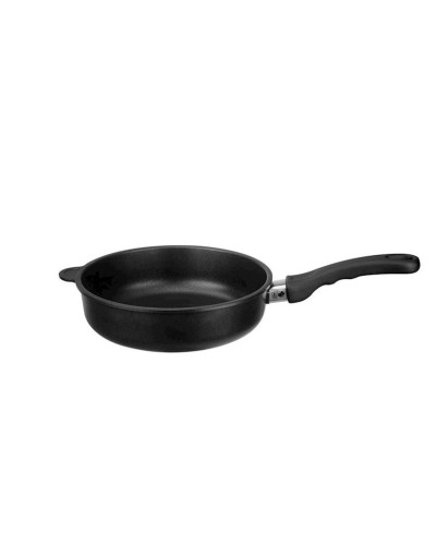 Dərin tava Leggno Black Premium BLK2200TD24IND, 24 sm, çuqun, qara