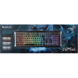 Клавиатура Defender Chimera GK-280 DL Wired Gaming Keyboard (45280)
