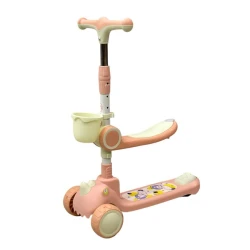 Детский самокат 902-Z_pink, розовый Детский самокат 902-Z_pink, розовый