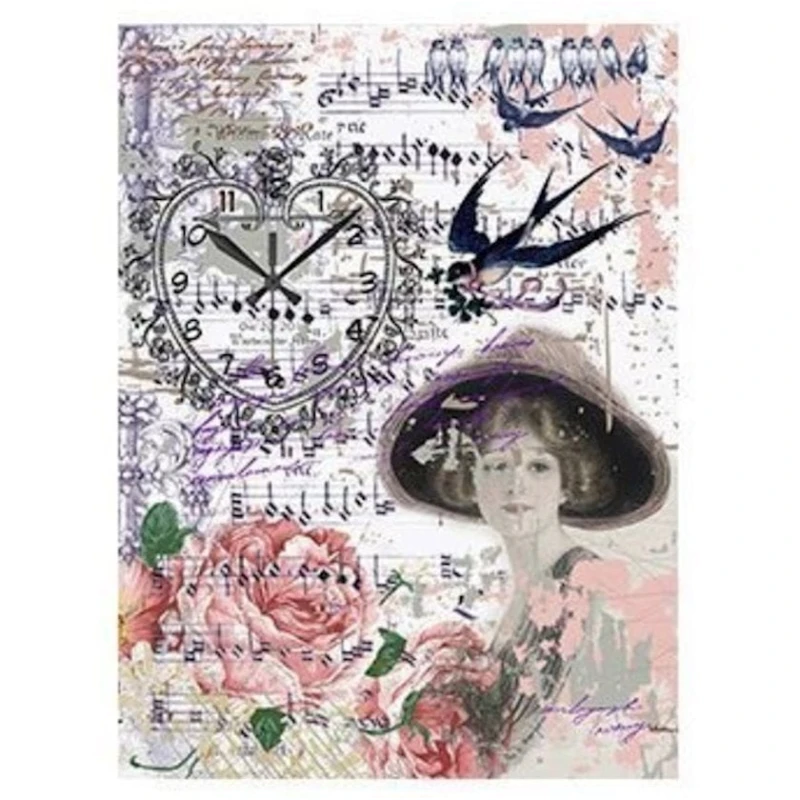 Рисовая бумага для декупажа Cadence - 142, А3, 29.7x42 см Рисовая бумага для декупажа Cadence - 142, А3, 29.7x42 см