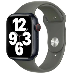 Ремешок Apple Sport Band Bright Olive для Apple Watch 45mm (MR2T3ZM/A)