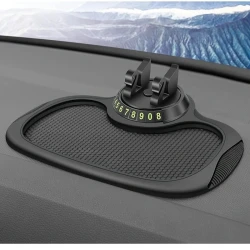 Противоскользящий коврик, с 360° вращающийся, держатель в виде птички, ПВХ