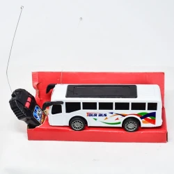Radio ilə idarə olunan avtobus bustoys_001, ağ, 3+ yaş, 1 əd