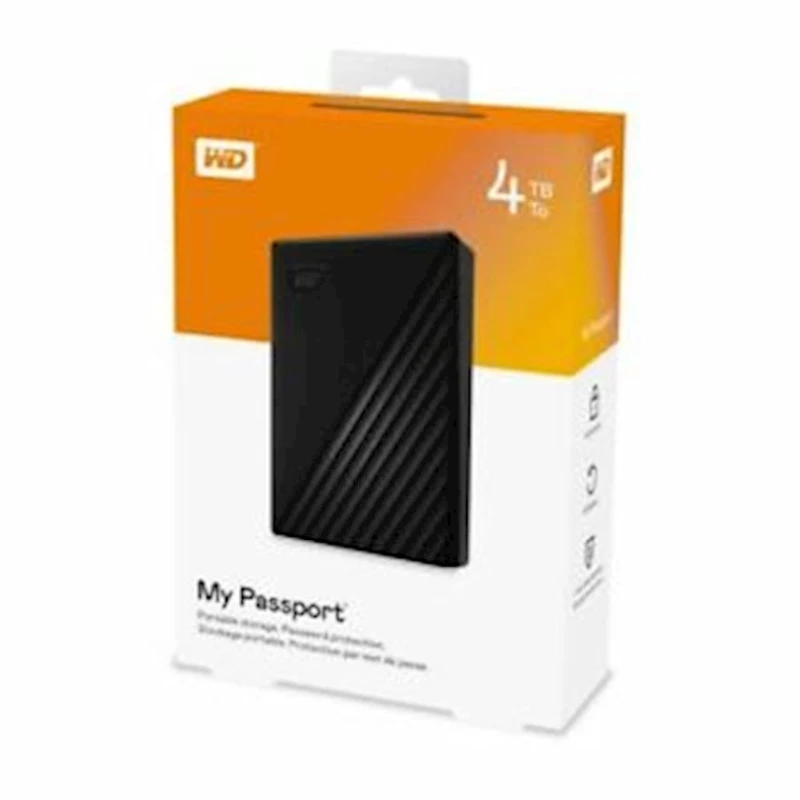 Внешний жесткий диск WD My Passport 4 TB 2.5 Black Внешний жесткий диск WD My Passport 4 TB 2.5 Black