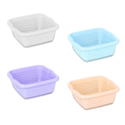 Дуршлаг Irak Plastik Orchid SG235, 7 л, товар в ассортименте