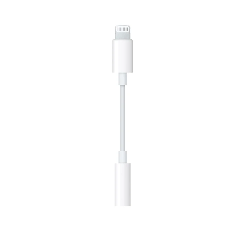 Адаптер Apple Lightning, выход 3.5 мм для наушников Адаптер Apple Lightning, выход 3.5 мм для наушников