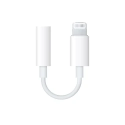 Адаптер Apple Lightning, выход 3.5 мм для наушников
