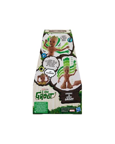 İnteraktiv oyuncaq Hasbro Marvel Dancing Groot, qəhvəyi