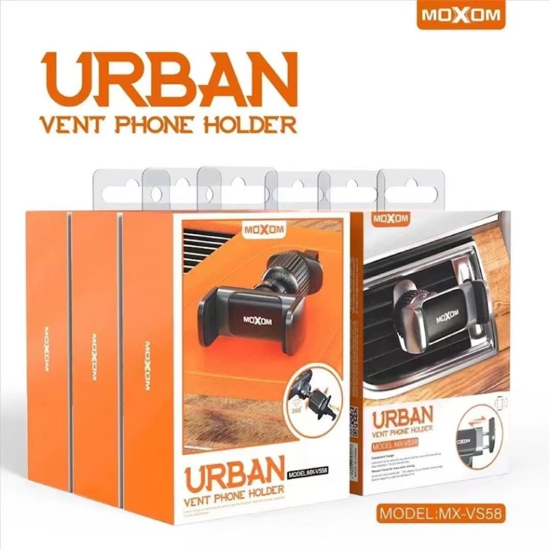 Avtomobil üçün telefon tutacağı Moxom MX-VS58 0064 Black