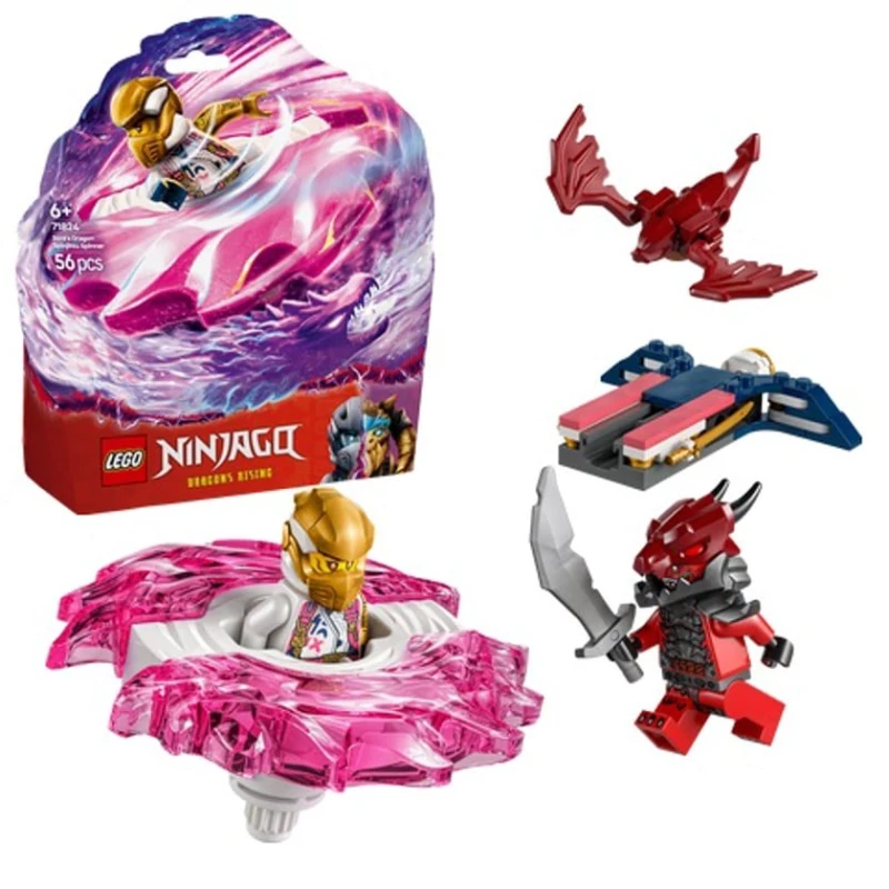 Конструктор LEGO Ninjago Sora's Dragon Spinjitzu Spinner 71824, 6+ лет, 56 элементов